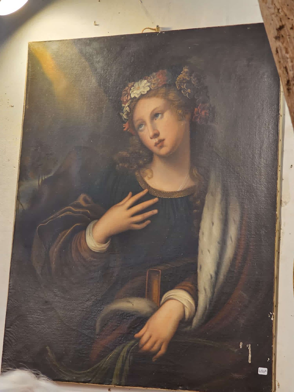 Antique Renaissance Canvas Make Offer 