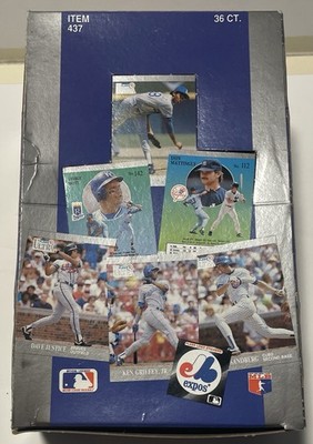 1991 Fleer Ultra Baseball Wax Box 36 Packs