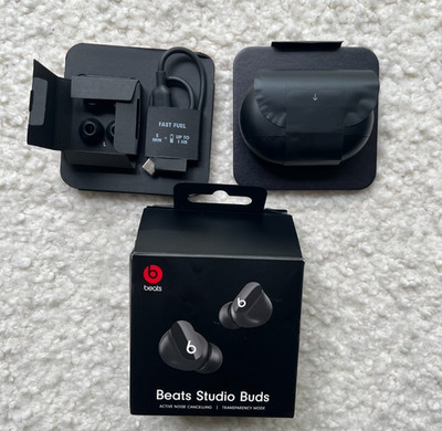 Beats Studio Buds True Wireless Noise Cancelling Earphones Black