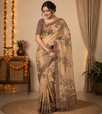 Soft Silk Bollywood Designer Fancy Saree Party Indian Wedding Saree And Blouse