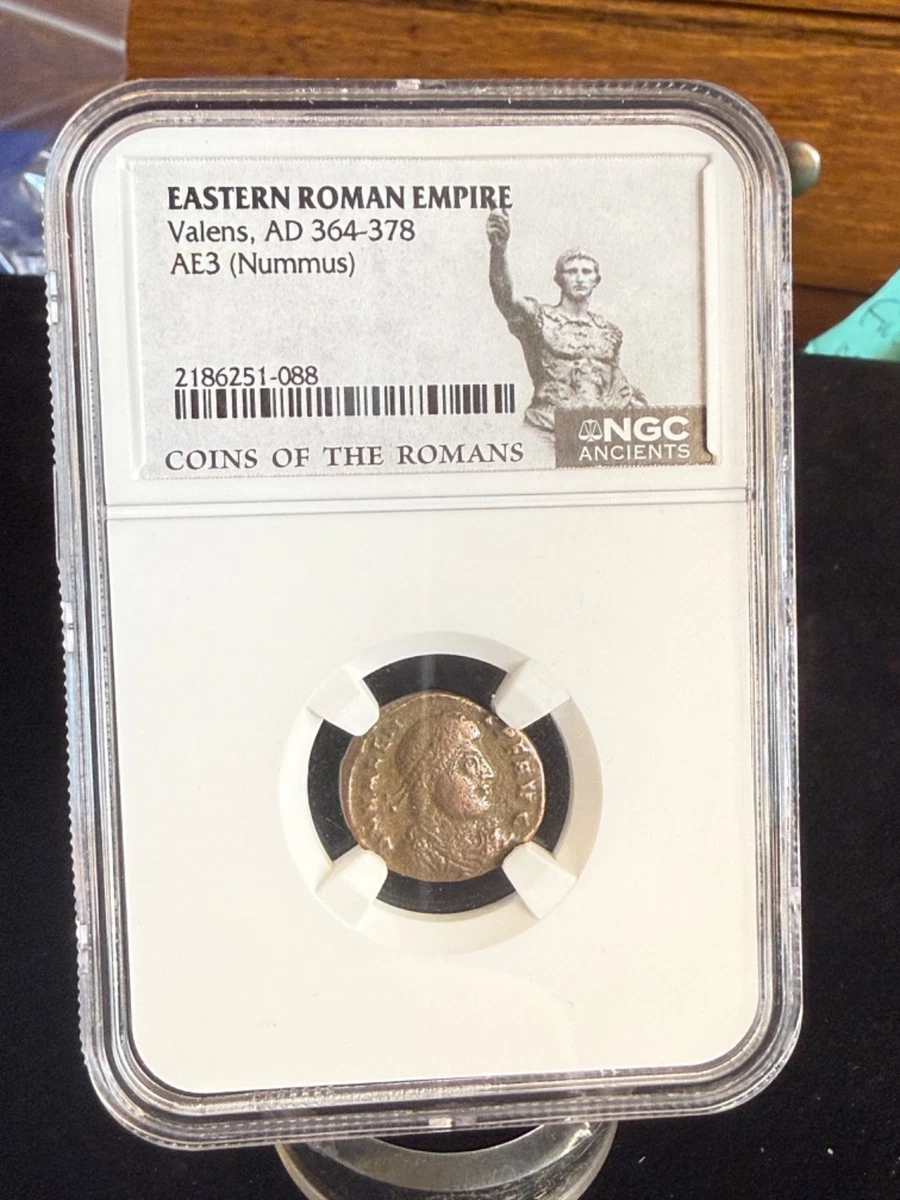 25+ Valens NGC Certified Roman Imperial Coins (27 BC-476 AD) for
