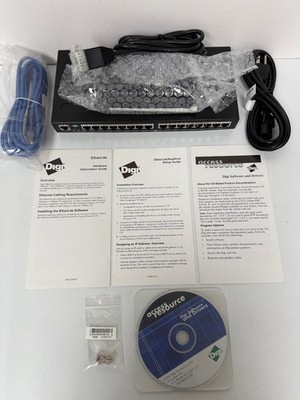 DIGI 50000986-01 70001427 70001528 ETHERLITE 160 EL160  TERMINAL SERVER NEW OPEN