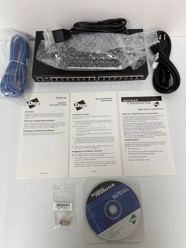 DIGI 50000986-01 70001427 70001528 ETHERLITE 160 EL160  TERMINAL SERVER NEW OPEN