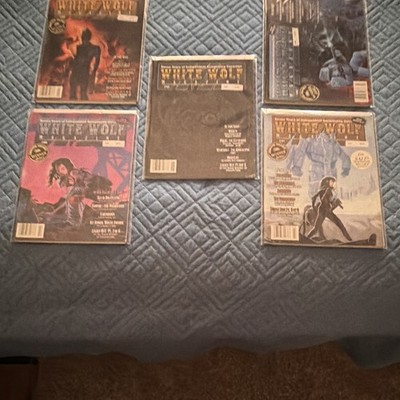 White Wolf White Wolf Magazine Issue #40, 41, 43-45 lot