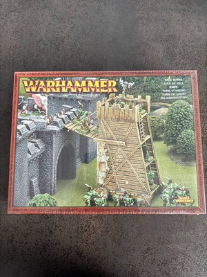 Warhammer Fantasy Siege Tower Belagerungsturm Plastic New Rare OVP