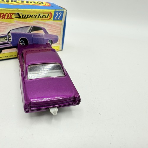 Matchbox Superfast 22 Pontiac GP cupé deportivo muy casi como nuevo en caja aplastada - Imagen 11 de 22
