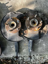 Honda Integra type r 5 lug Front Spindle Set ITR CTR 36mm Axle Hubs DC2 Bare