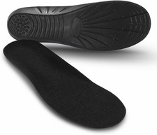 Memory Foam Shoe Insoles for Men  Women, Shock Absorbing Comfort Inserts