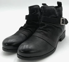 Miz Mooz Suzy Women's Size 39 EU Black Buckle Boots NIB