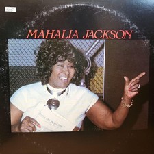Mahalia Jackson Gospel 2LP Vinyl Record, Slightly Damaged Condition
