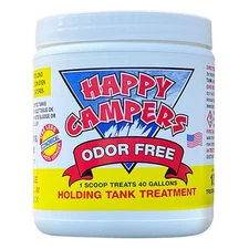 Happy Campers RV Toilet Treatment - Powerful Odor Control, Long-Lasting RV Tank