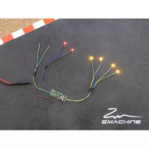 Zmachine Light Set ZM161YQ32 Quad Yellow idéal pour courses nocturnes