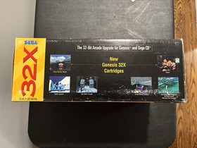 Sega Genesis 32X Console System In Box MK-84000 Tested & Works Near Complete