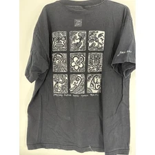 Vintage Murina Men's XL Graphic T Shirt Bora Bora Tahiti Machi Story Cotton