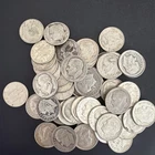 Roosevelt Silver Dimes, Mixed Date, Lot Of 50