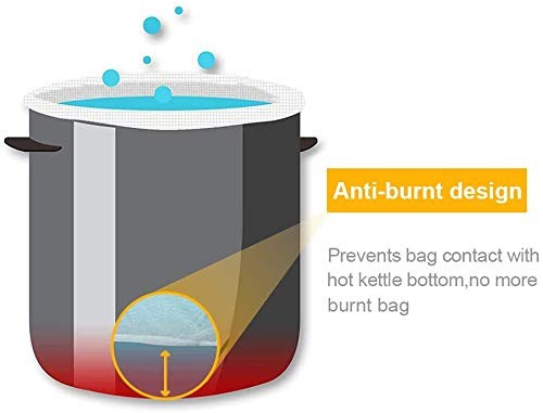 Brew Bag, 2 Pack Extra Large (26" x 22") Straining Bag,Reusable Cold Brew Bag... - Picture 4 of 7