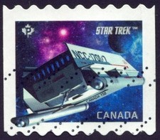 Canada sc#2985 Star Trek 2: Shuttlecraft - Galileo, Unit from Coil - Used