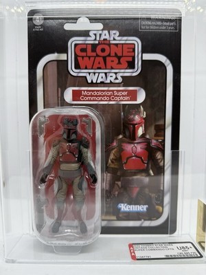 VC246 HASBRO STAR WARS 2022 VINTAGE COLLECTION SUPER COMMANDO CPTN AFA U85+