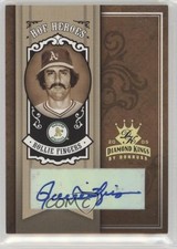 2005 Donruss Diamond Kings Gold Signatures 7/10 Rollie Fingers Auto HOF pu3