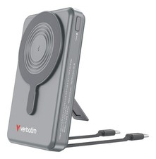 Verbatim Charge'n'Go 2C & Display Power Bank 10000 mAh Grey