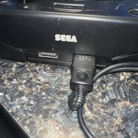 Sega Saturn Model 2 Video Game Console Black MK-80000A Nascar 98