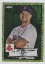2021 Topps Chrome Platinum Anniversary 30/99 Michael Chavis #154 08jk