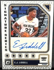 2023-24 Donruss Optic Basketball Signature Series #SS-LID E.J. Liddell -Pelicans
