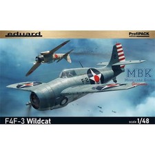 EDUARD ED82201 Grumman F4F-3 Wildcat 1/48 - Profi Pack -