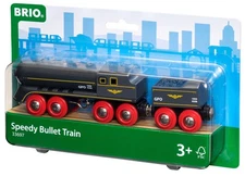 BRIO World Speedy Bullet Engine Train Toy for Kids Age 3 Years Up - Wooden Railw