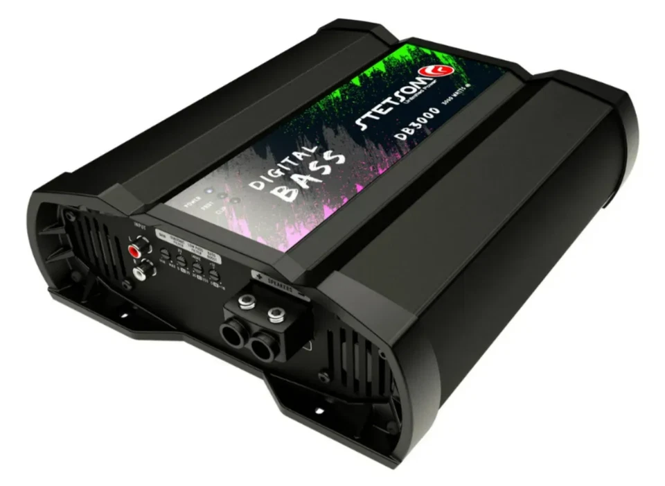 Amplificatore mono Stetsom DB 3000.1 CHANNEL DIGITAL BASS 3000W 2 Ohm - Immagine 3 di 4