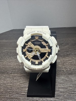 Activa Pixel  X Invicta 50mm Digital White/Black Shock Resistant Sport Watch