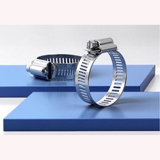 Hose Clamp Large Adjustable Clips JB /T 8870 Worm Drive 304 Stainless Steel