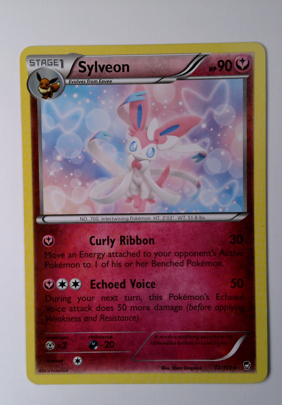 Excellent pokemon sylveon 72 Furious Fists