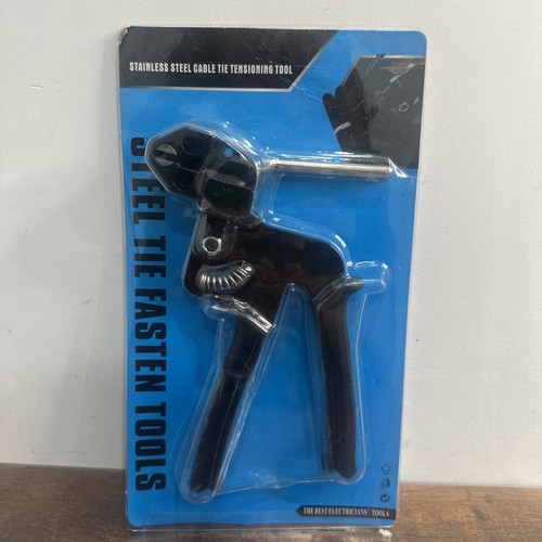 Edelstahl Kabelbinder Metallzange Kabelbinder Pistole Befestigungswerkzeug Zip Cutter - Bild 1 von 4