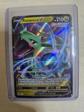 Rayquaza V 100/159 Rapid Strike Crown Zenith Pokemon TCG