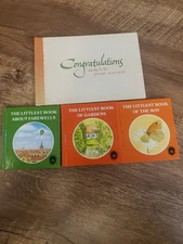 Littlest Books Lot of 3 Gardens,Of The Way, Farewells & Congrats Here To Success