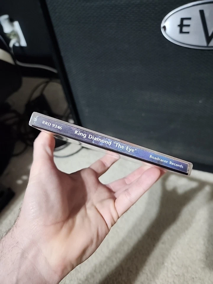 King Diamond The Eye Cd 1990 1st CRC Press VG Condition Roadracer OOP RARE Foto 3 de 4