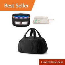 Trahzia Black Wearable Breast Pump Bag