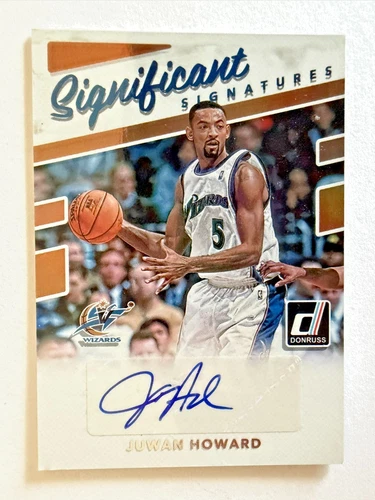 2017-18 Panini Donruss Significant Signatures Juwan Howard Auto