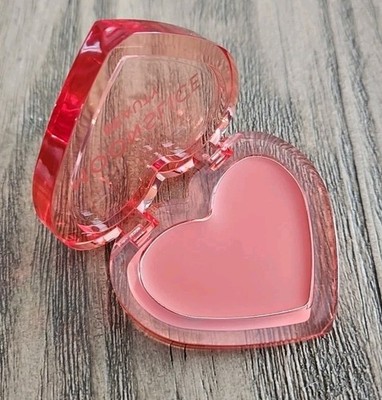 New In Box Heart Shaped MoonSlice Beauty Blush Cream Cutie Pie 0.1 Oz Vegan