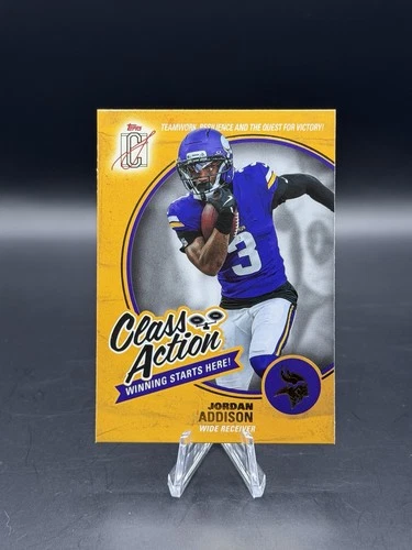 2025 Topps Signature Jordan Addison Base (RAW)