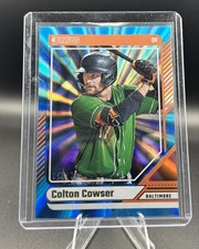 2024 Panini Donruss - Colton Cowser #15 Carolina Blue Laser /249 (RC)