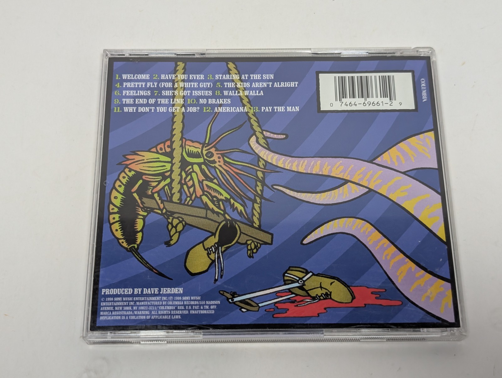 The Offspring - Americana (CD, 1998, Columbia Records) Working  thumbnail 3