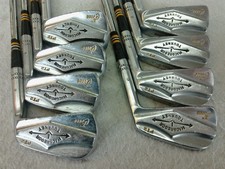 VINTAGE MACGREGOR TOURNEY PT2 CF4000 2-9 IRON SET PRO-PEL 2 STIFF STEEL MEN RH