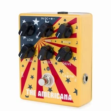 Caline #CP-55 The Americana Sound Overdrive Guitar Effect Pedal - Fender Deluxe