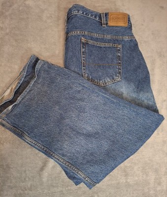 C.E. Schmidt Workwear Men s Medium Wash Straight-Leg Denim Jeans Size 46x30