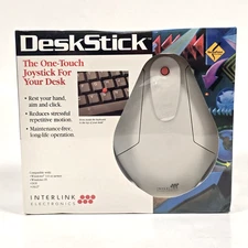 VINTAGE INTERLINK DESKSTICK MOUSE THINKPAD NUB JOYSTICK 1995 SEALED RARE 90's
