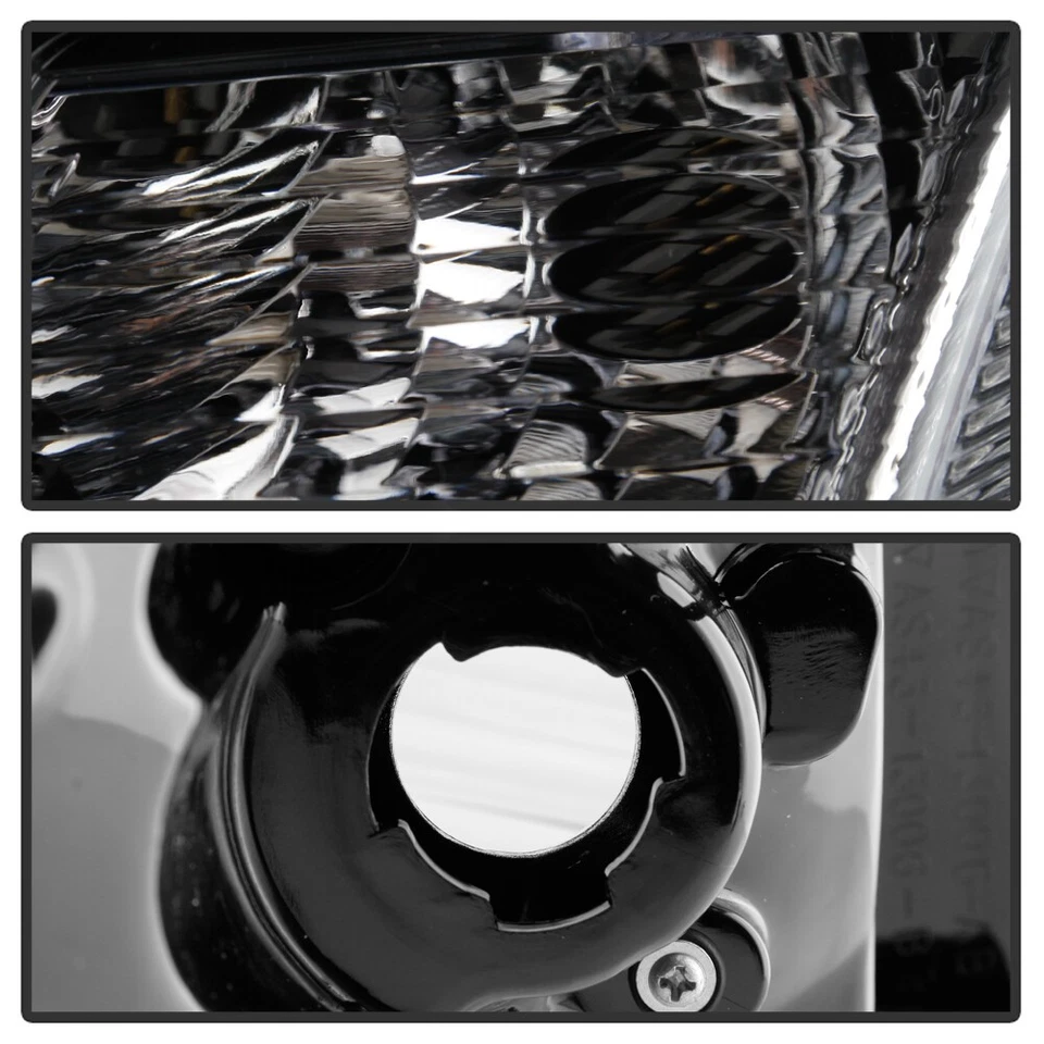 For 2009-2011 Ford Focus Halogen Headlight SE/SES Black w/Bulbs Left Driver Side - Image 3 of 4