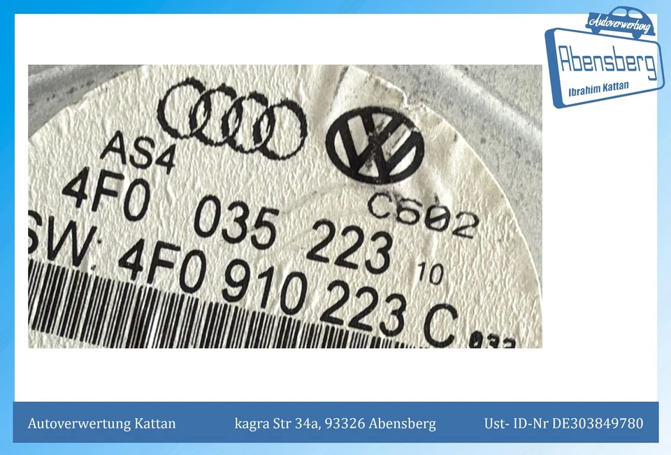 gebr. ASK Verstärker AUDI A6 S6 4F Endstufe 4F0035223C Soundverstärker #3543 - Bild 3 von 3
