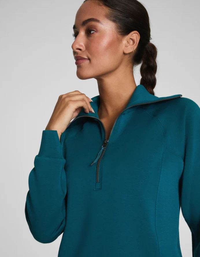 [冲击价格]SPANX AirEssentials® 半拉链,翡翠湾 — 第 3/4 张图片